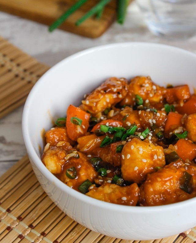 Paleo & Low FODMAP Sweet and Sour Chicken | www.asaucykitchen.com