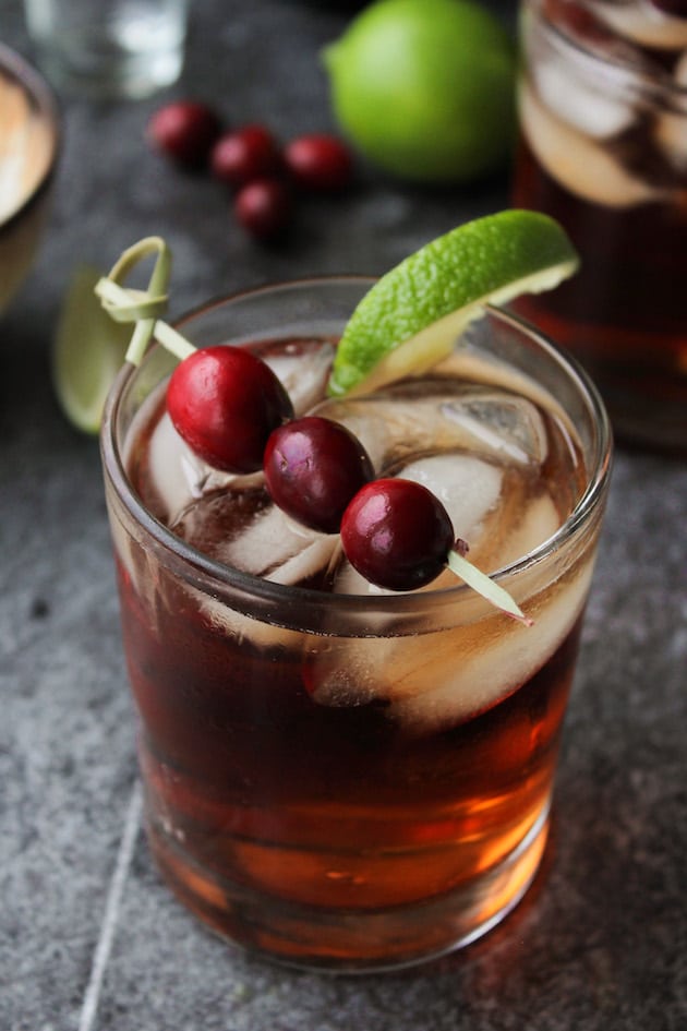 Cranberry Crush Cocktail A Saucy Kitchen