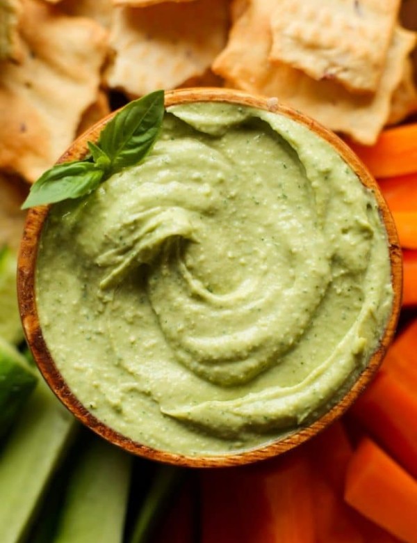 Basil Avocado Dip