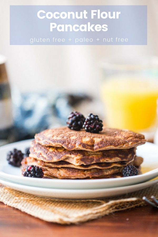 coconut flour pancakes