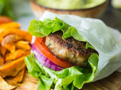 Paleo Turkey Burgers With Spinach Low Fodmap A Saucy Kitchen