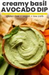 avocado dip pin graphic