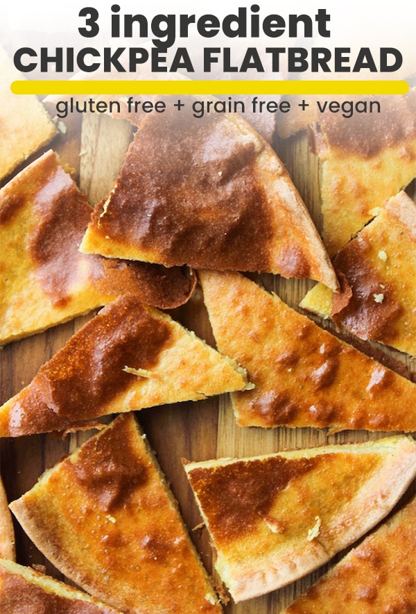socca: a chickpea flatbread