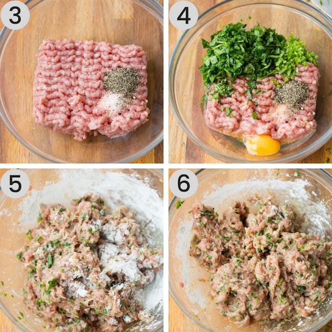 paleo turkey burgers collage