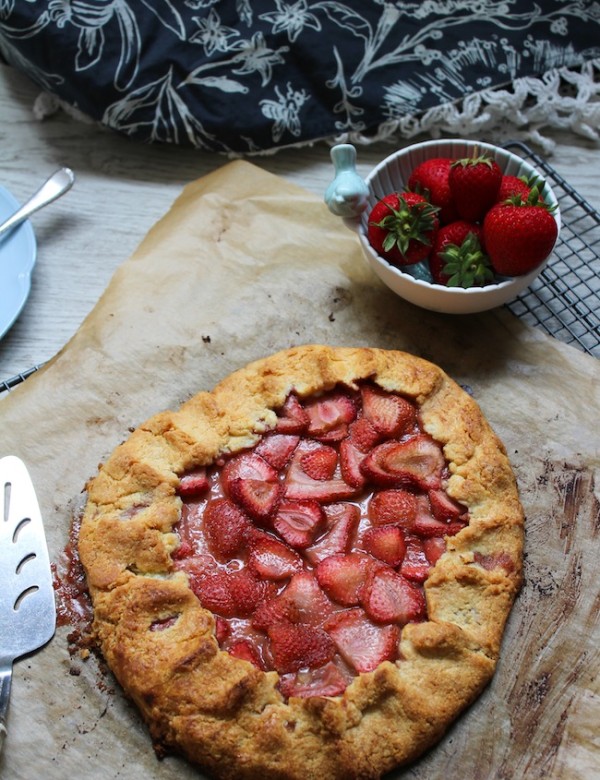 Strawberry Paleo Galette