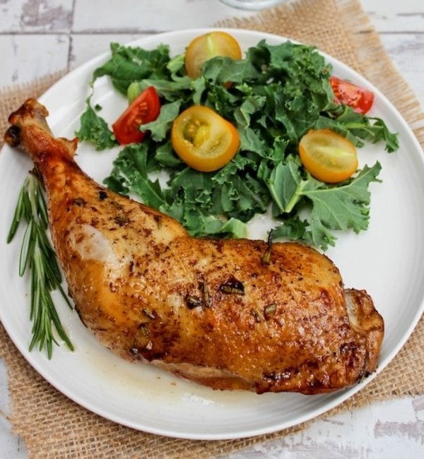 Balsamic Glazed Chicken Legs | Low Fodmap and Paleo |asaucykitchen.com