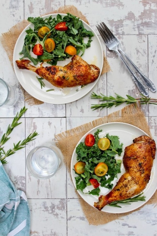 Balsamic Glazed Chicken Legs A Saucy Kitchen