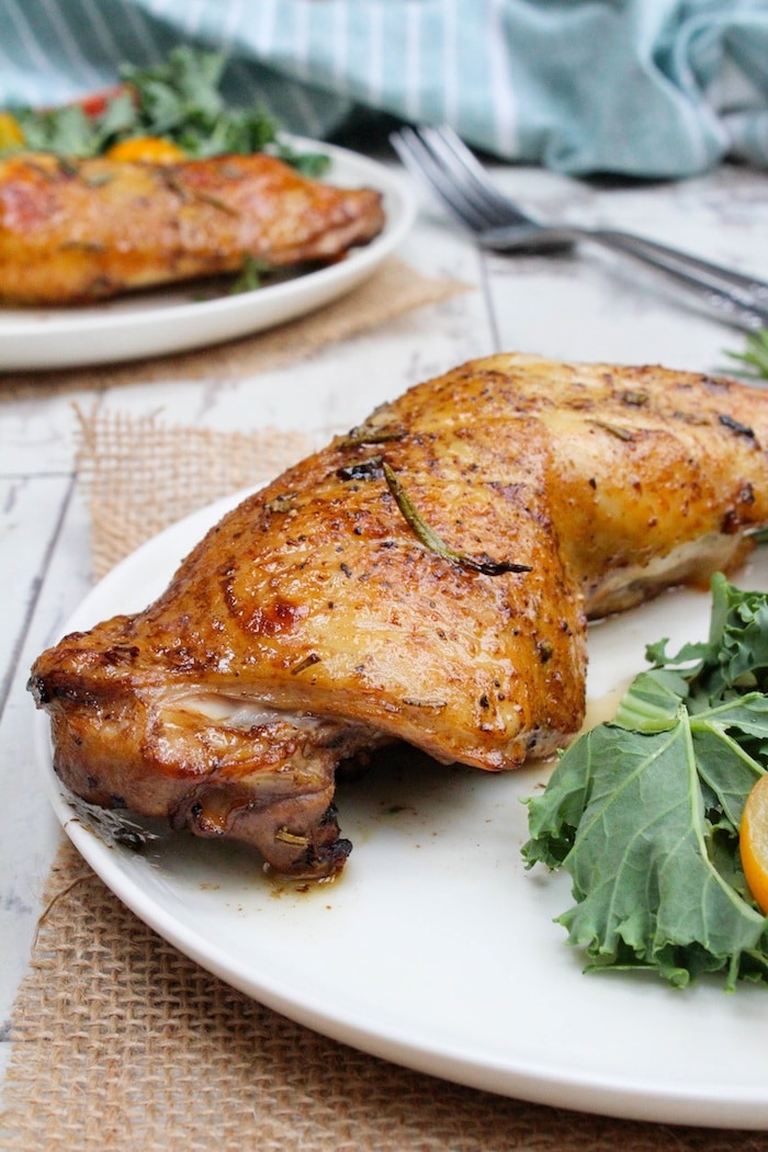 Balsamic Glazed Chicken Legs - A Saucy Kitchen