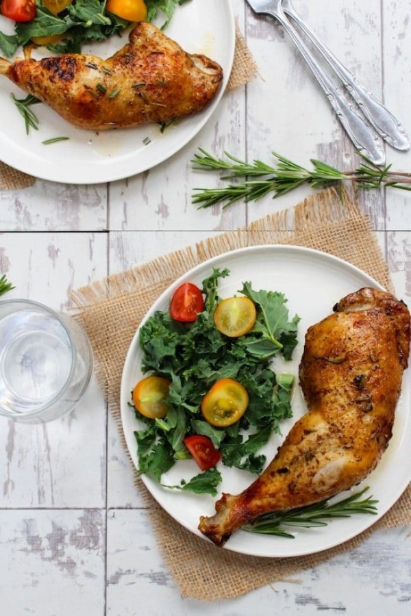 Balsamic Glazed Chicken Legs A Saucy Kitchen