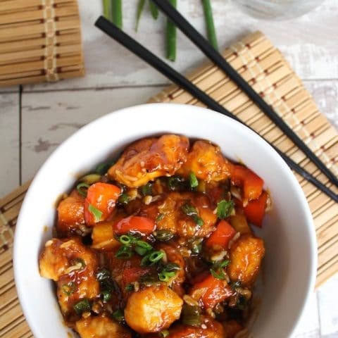 Paleo & Low FODMAP Sweet and Sour Chicken-image