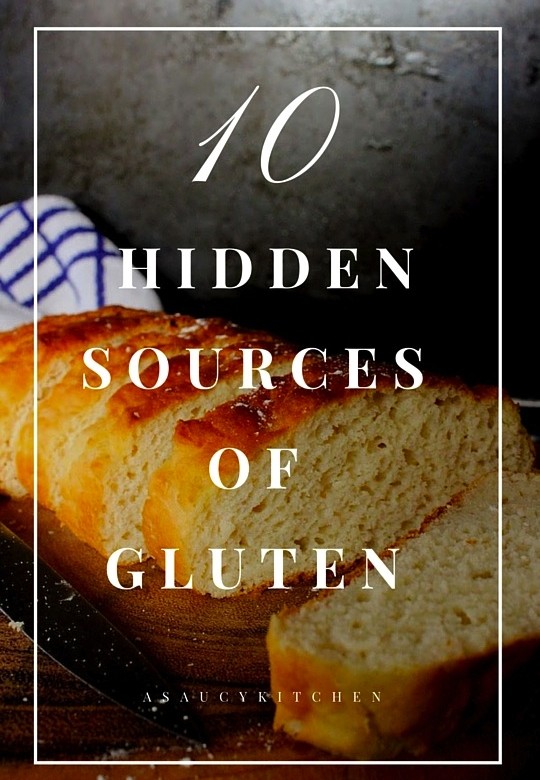 Hidden Gluten: 10 Sources of Cross Contamination | www.asaucykitchen.com