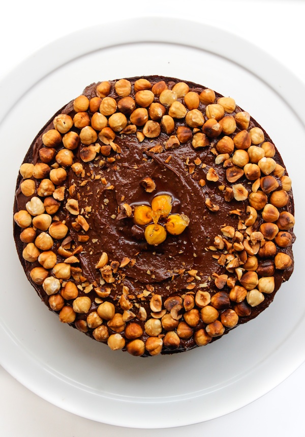 Grain Free & Dairy Free Chocolate Hazelnut Cake | www.asaucykitchen.com