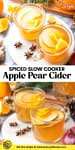 Apple Pear Cider pinterest image