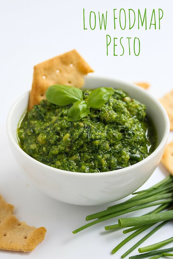 Low FODMAP Pesto | www.asaucykitchen.com