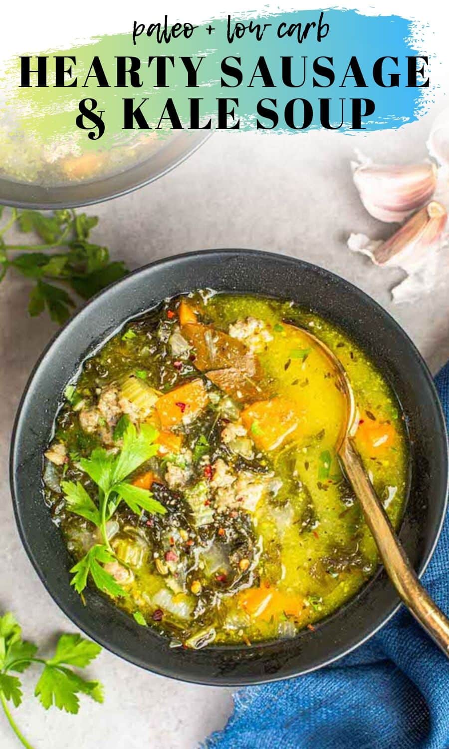 Sausage and Kale Soup - A Saucy Kitchen