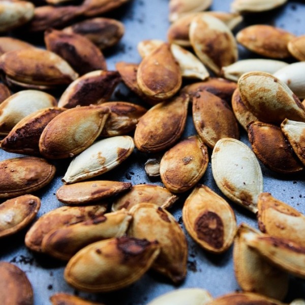 Tamari Roasted Pumpkin Seeds | www.asaucykitchen.com