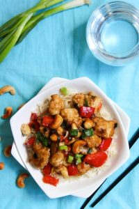 Whole 30 Cashew Chicken | www.asaucykitchen.com