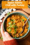 paleo sweet potato chili pin graphic