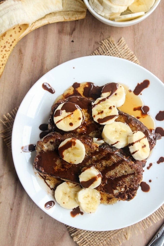 Gluten Free Banana Bread French Toast - another reason to love breakfast! 