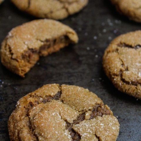 Cardamom Spiced Ginger Cookies-image