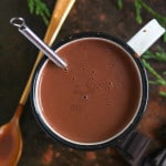Coconut Milk Peppermint Hot Chocolate