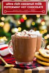 Coconut Milk Peppermint Hot Chocolate pin grahoc