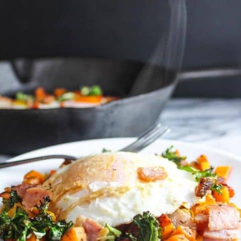 Bacon Kale & Sweet Potato Hash-image