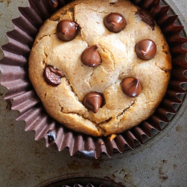 Almond Butter Blender Muffins