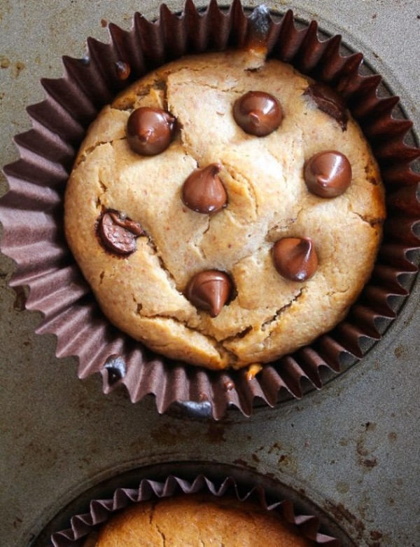 Almond Butter Blender Muffins