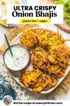 Crispy Onion Bhajis Pin Graphic