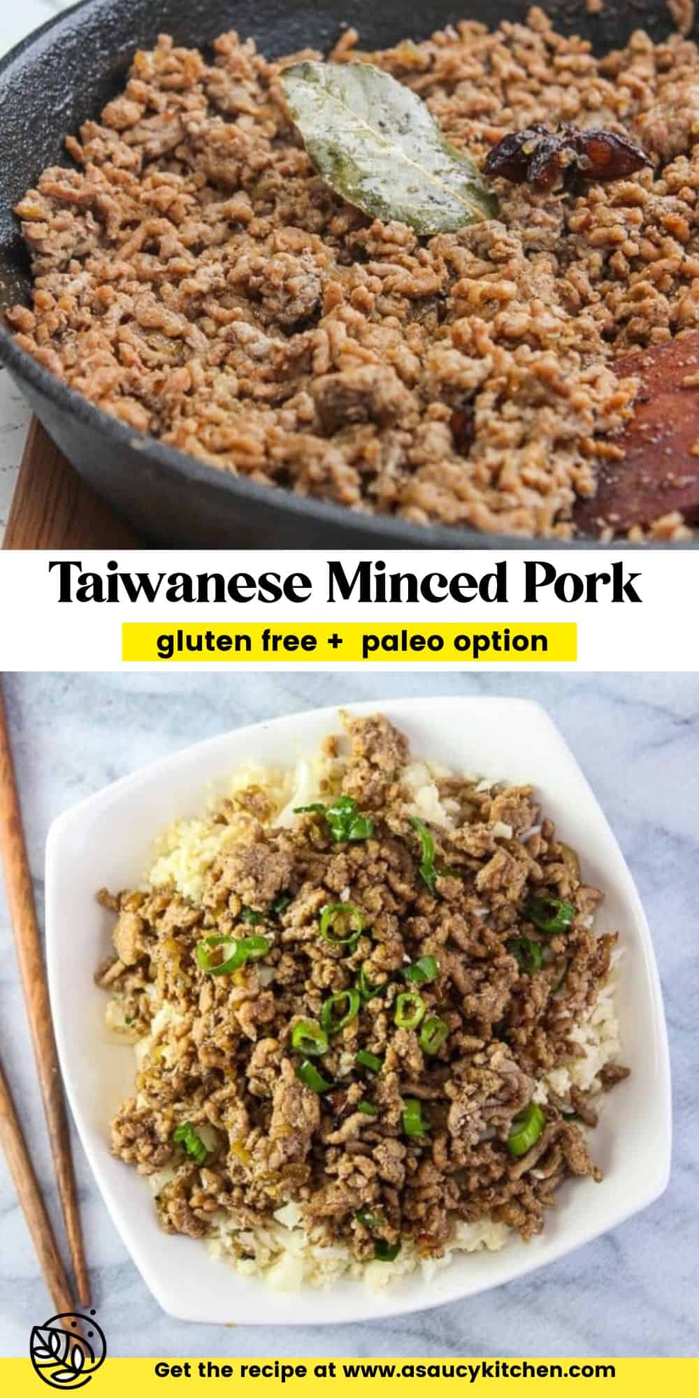 Taiwanese Minced Pork - A Saucy Kitchen