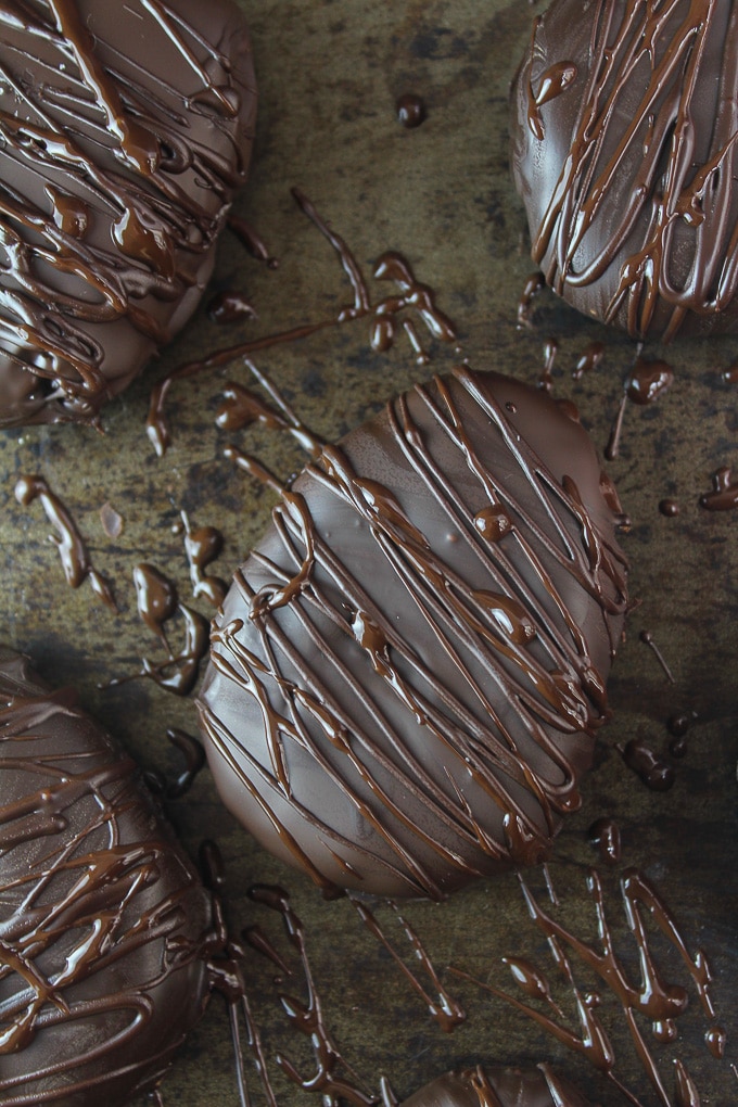 These Chocolate Covered Peanut Butter Eggs are the perfect, secretly healthy Easter treat | Gluten free, grain free, and vegan 