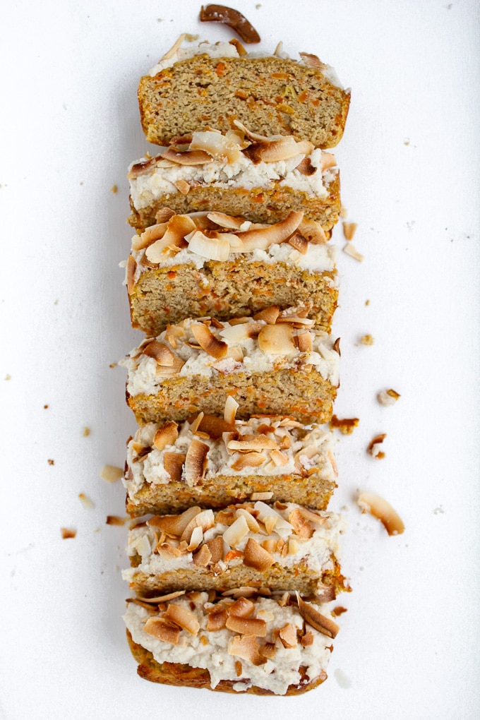 nut free paleo carrot cake