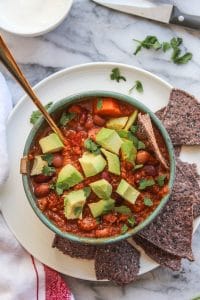 Chunky Vegetarian Chili