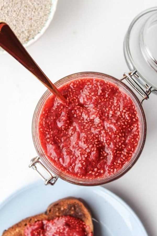 Chia Seed Jam Choose Your Flavour A Saucy Kitchen