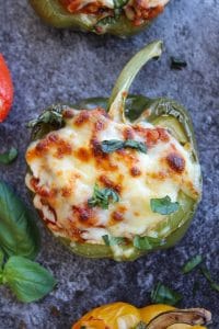 Lasagna Stuffed Peppers