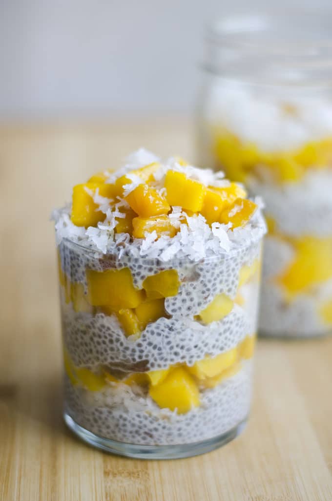 Tropical Chia Parfait | Live Eat Learn | 20 Swoon Worthy Chia Pudding Recipes | Gluten Free, Vegan, and Paleo options