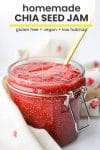 chia seed jam pin graphic