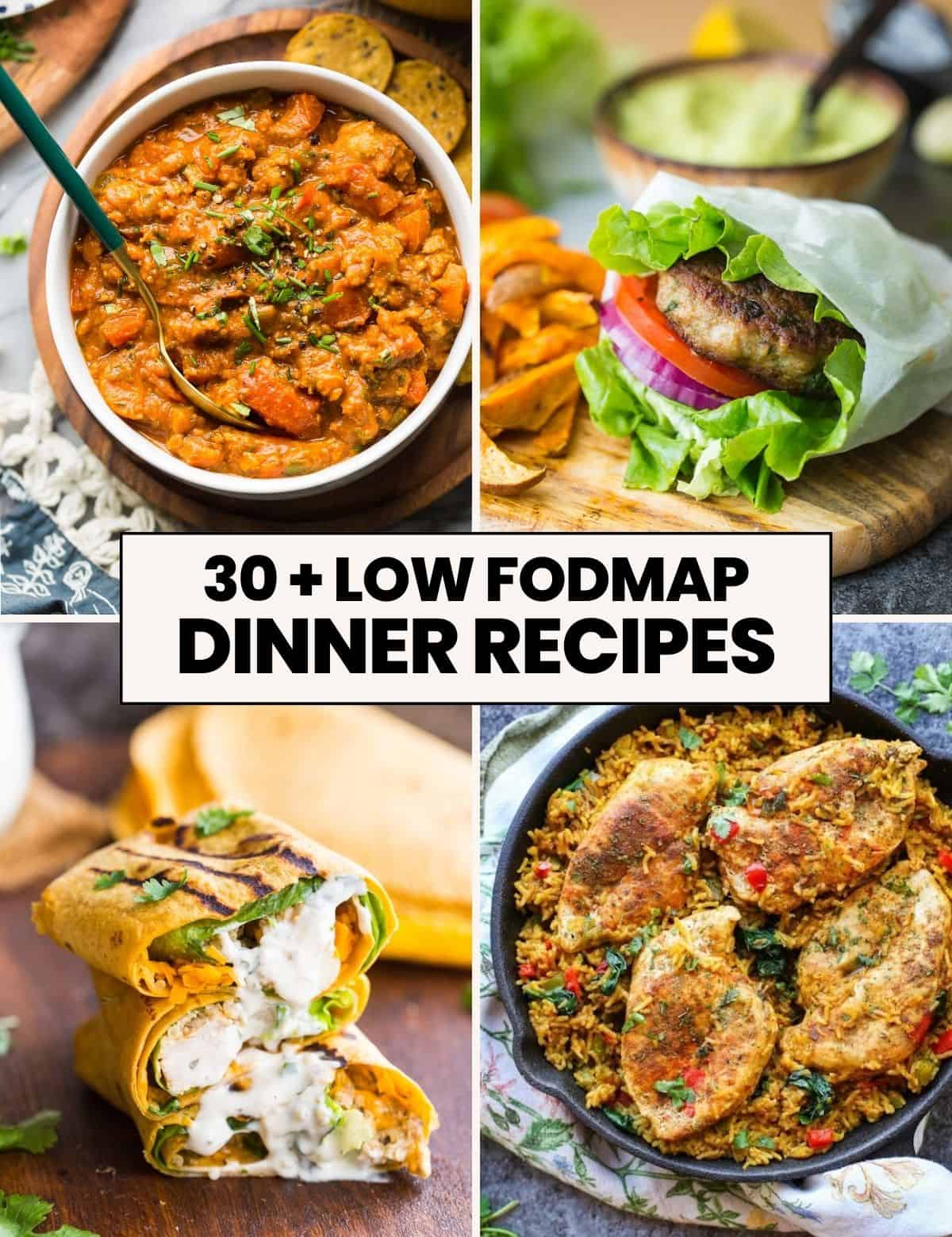 Low FODMAP Diet Dinner Recipes - A Saucy Kitchen
