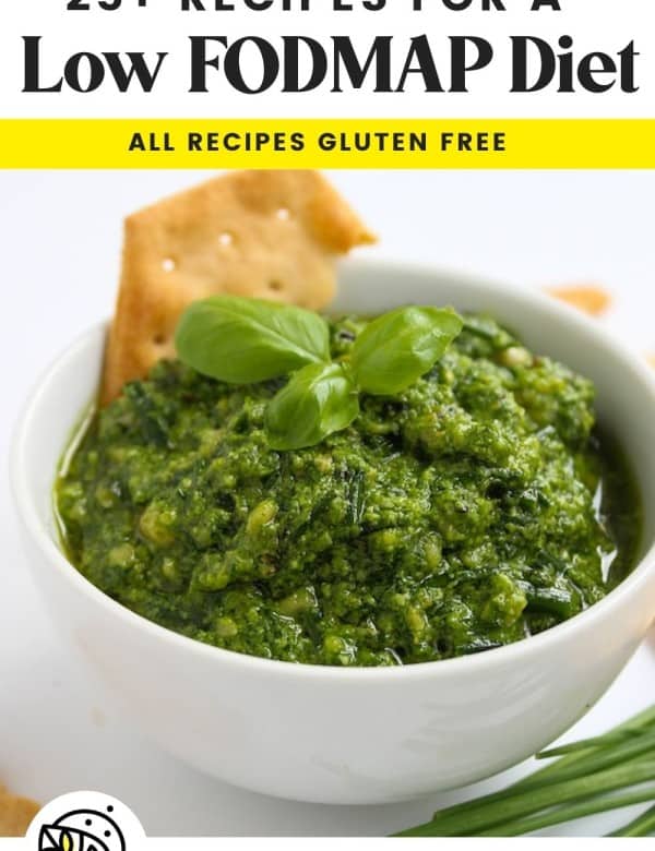 low fodmap diet recipes pin graphic