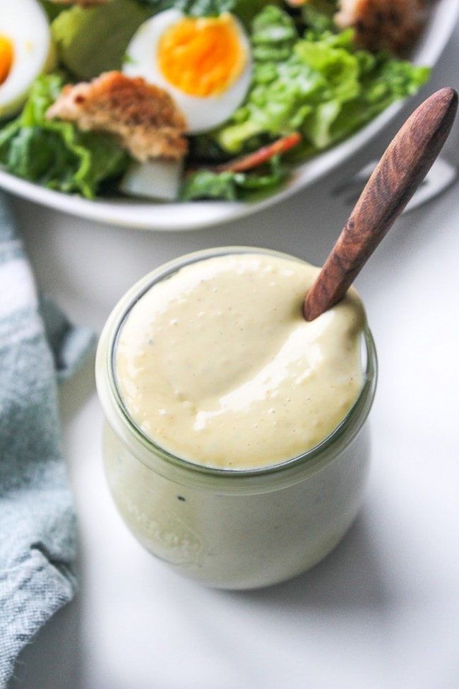 Cesar Salad Dressing Recipe Healthy at Cole Esquivel blog