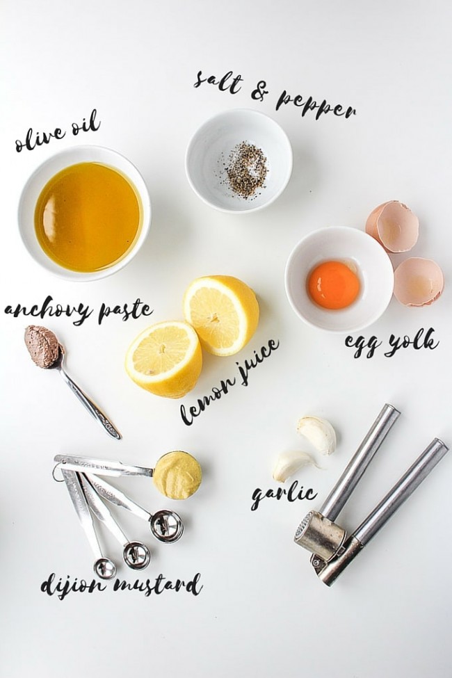 Caesar Salad Dressing (Dairy Free) A Saucy Kitchen