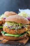 Sundried Tomato Chickpea Burgers
