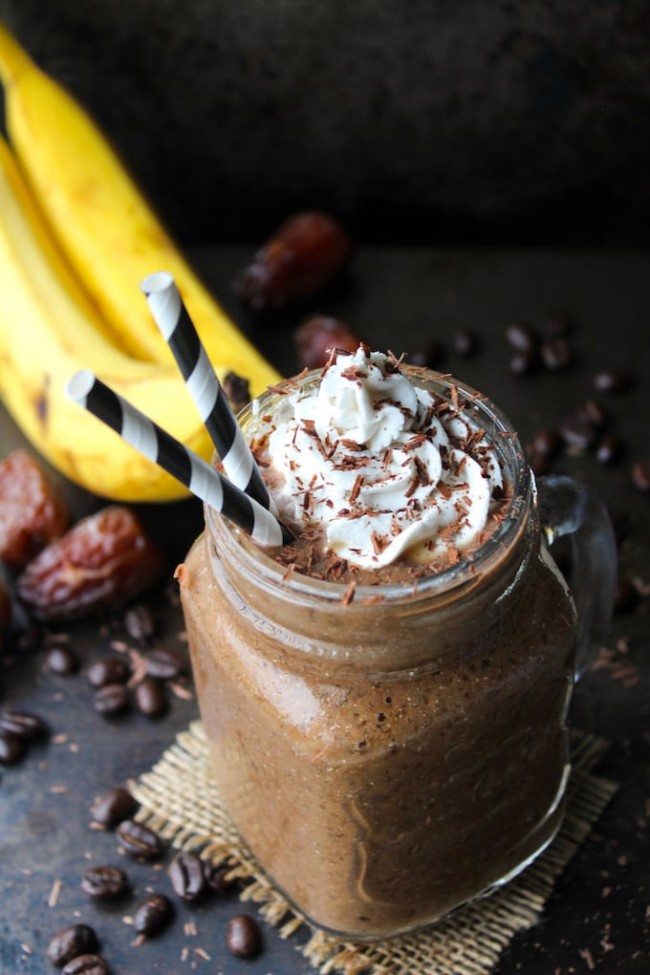 Chocolate Coffee Smoothie A Saucy Kitchen