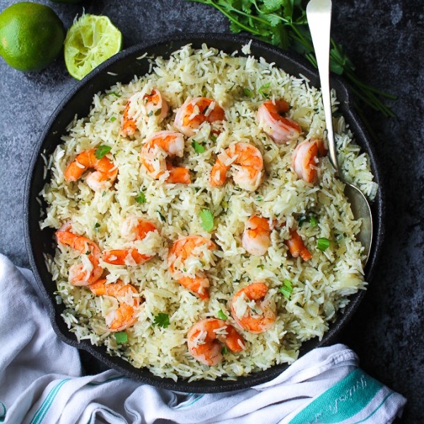 Cilantro Lime Shrimp & Rice