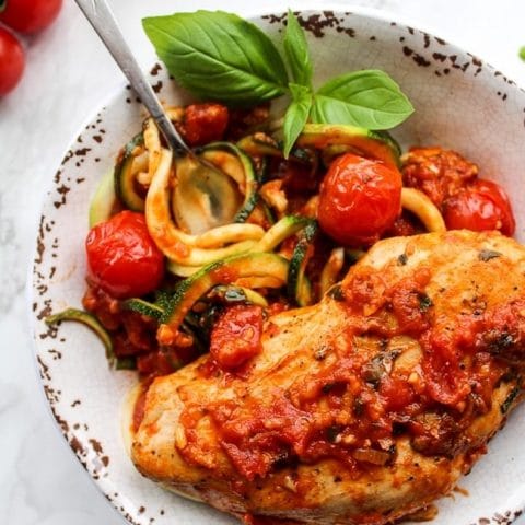 Tomato Garlic Basil Chicken-image
