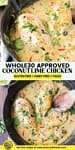 COCONUT LIME CHICKEN PINTEREST MARKETING IMAGE