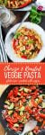 Chorizo & Roasted Veggie Pasta | gluten free + packed with veggies