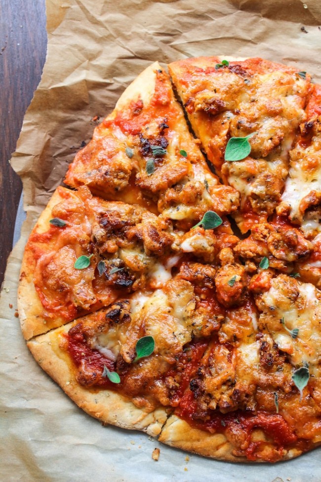 Gluten Free Pizza with Chorizo Sausage A Saucy Kitchen