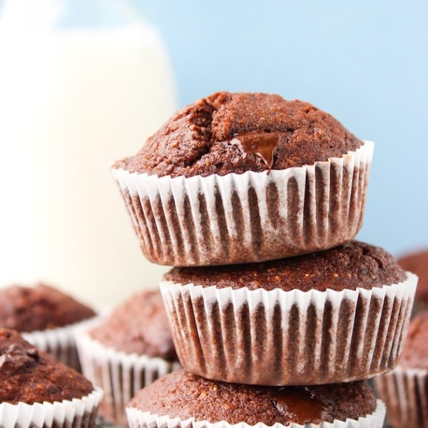 Chocolate Chia Seed Muffins